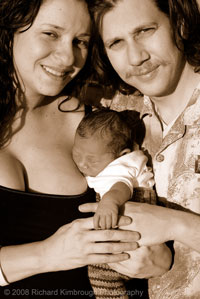 Diane, John, and Leah